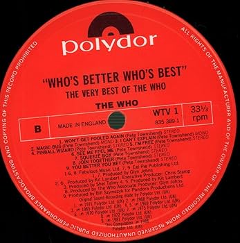 その他 Who&#39;s Better Who&#39;s Best (Rmst Rstr Ac3 Dol Dts) Amazon.com: The Who: Who's Better, Who's Best : Roger